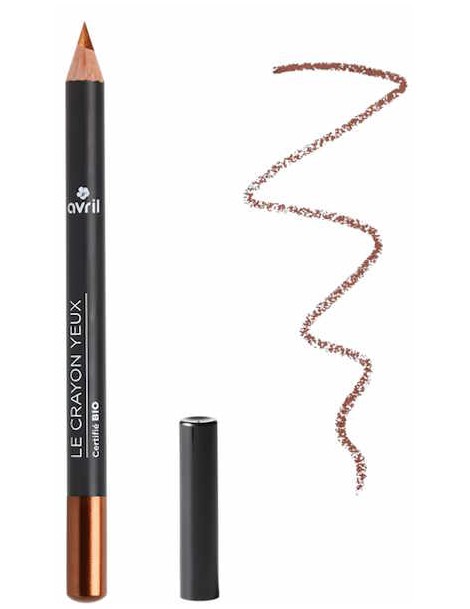 Crayon Yeux Bronze cuivré 1g Avril Cosmétique - crayon contour des yeux de maquillage bio Abcbeauté
