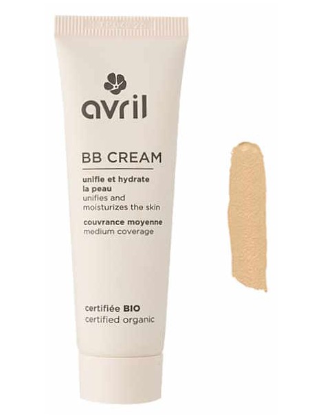 BB Cream medium 30ml Avril Cosmétique Crème Teintée teinte moyenne Abcbeauté