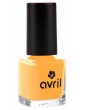 Vernis à ongles Mangue No 572 7ml Avril Cosmétique teinte fruitée et pleine de Peps Abcbeauté maquillage bio