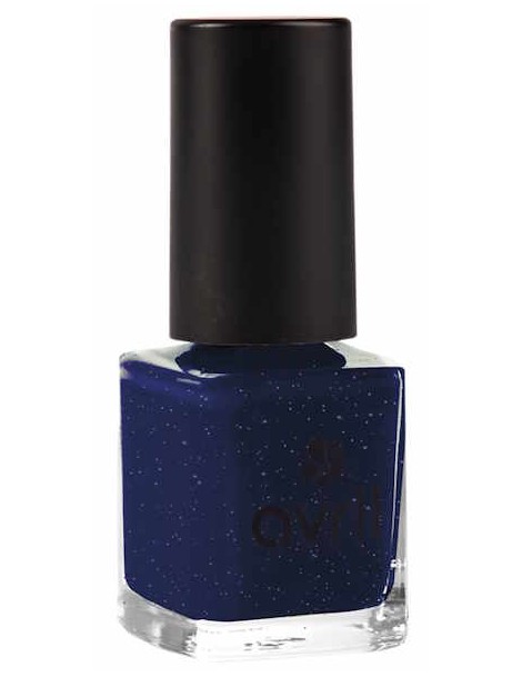 Vernis à ongles Mille et Une Nuits pailleté 7ml Avril Cosmétique vernis bleu nuit pailleté Abcbeauté