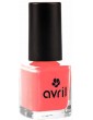 Vernis à ongles Pamplemousse rose No 569 7ml Avril Cosmétique teinte rose orangée pleine de peps Abcbeauté maquillage